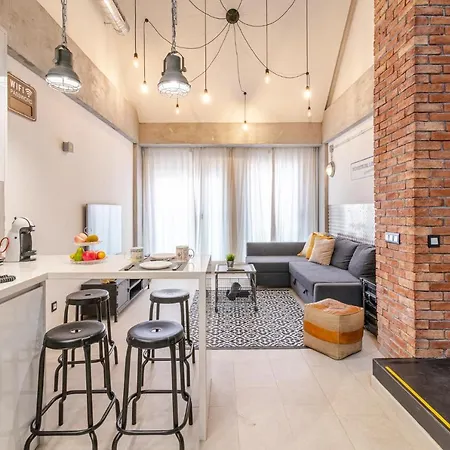 Flatguest Industrial Loft By Marina - Wifi Appartement *